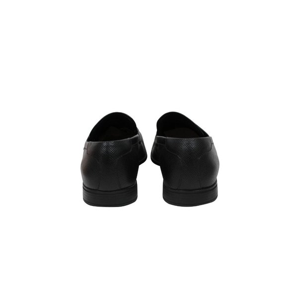 Prada Mens Penny Loafers US 11.5 UK 10.5 Black Saffiano Leather Slip On Casual main image 9